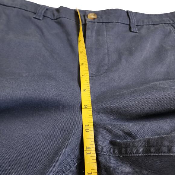 J Crew Factory Womens High Rise Girlfriend Chino Pant Size 10 Navy Blue Preppy - Picture 12 of 14